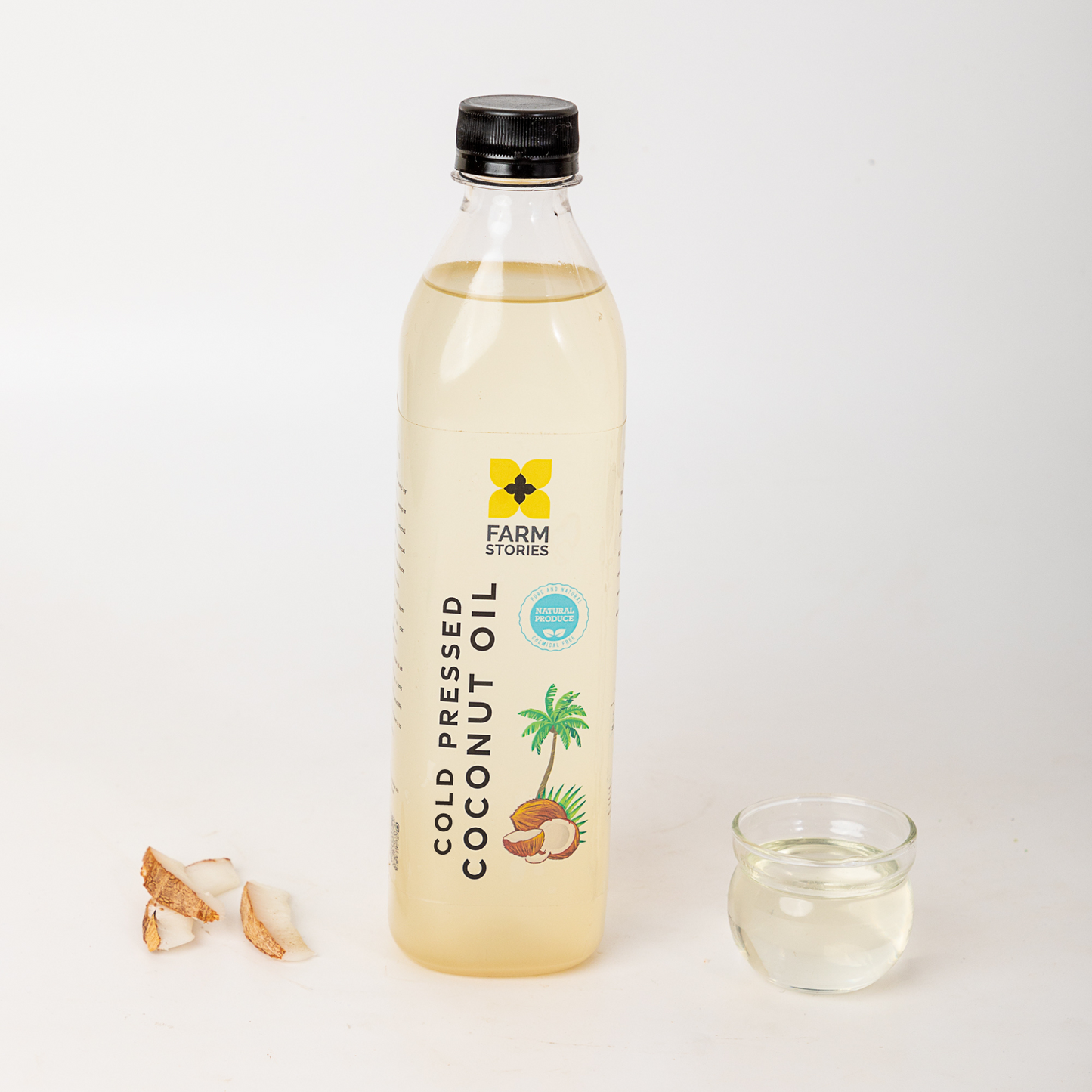 Cold Pressed Oil Combo - Coconut Oil + Sunflower Oil
