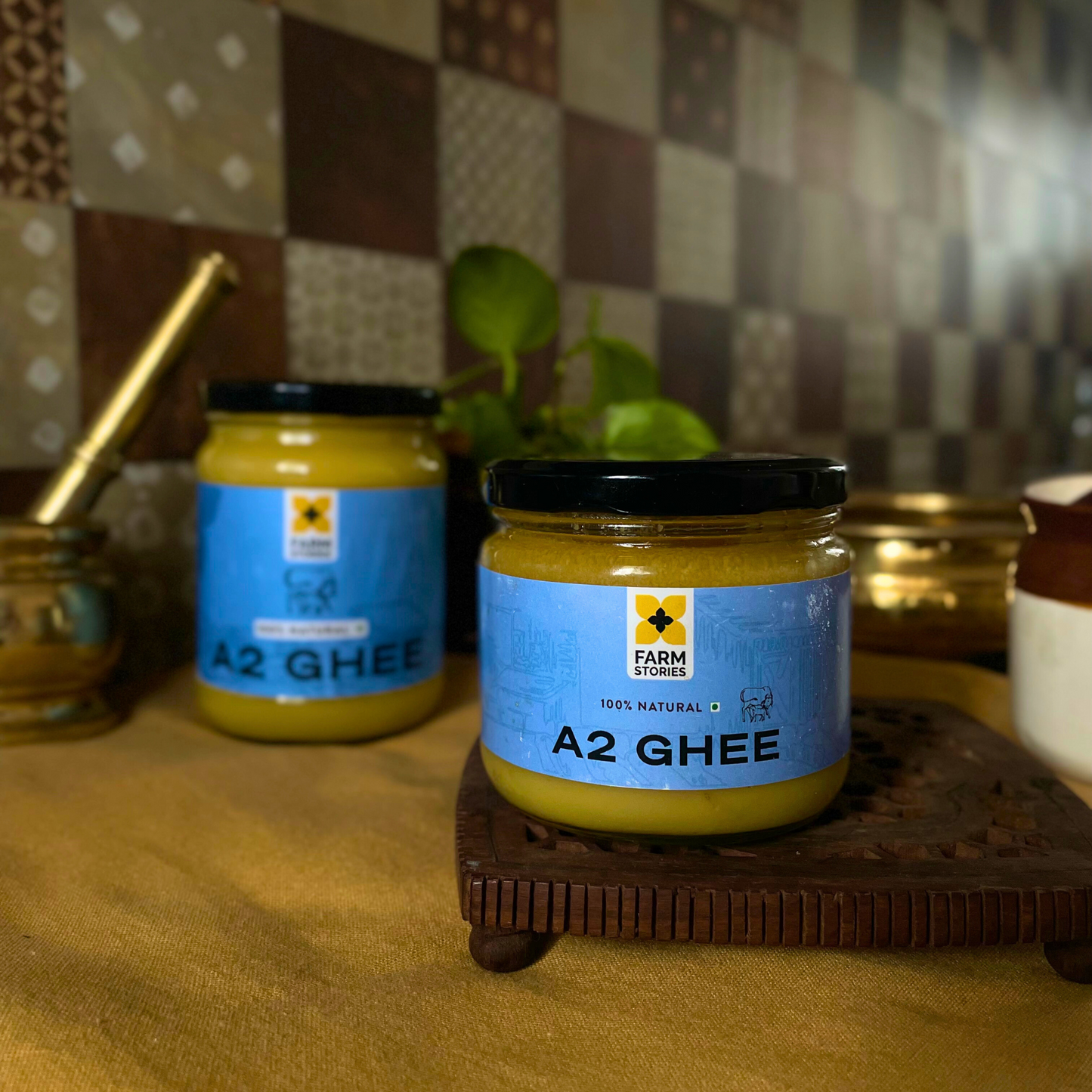 A2 Ghee - Pure Desi Traditional Bilona Ghee