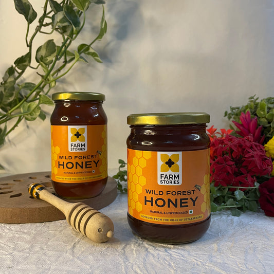 Wild Forest Honey (sourced from Wild Flowers of Uttarakhand)
