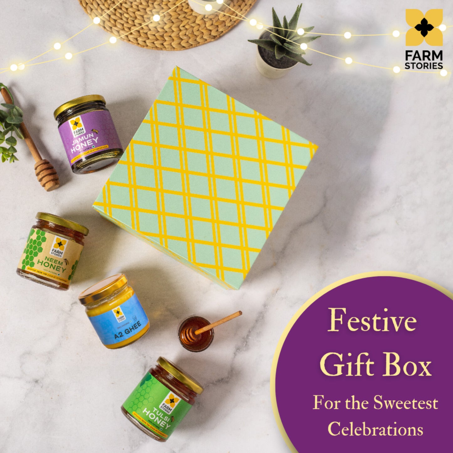 Festive Gift Box - Ghee & Honey