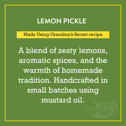 Lemon Pickle  - Ghar Ka Achaar