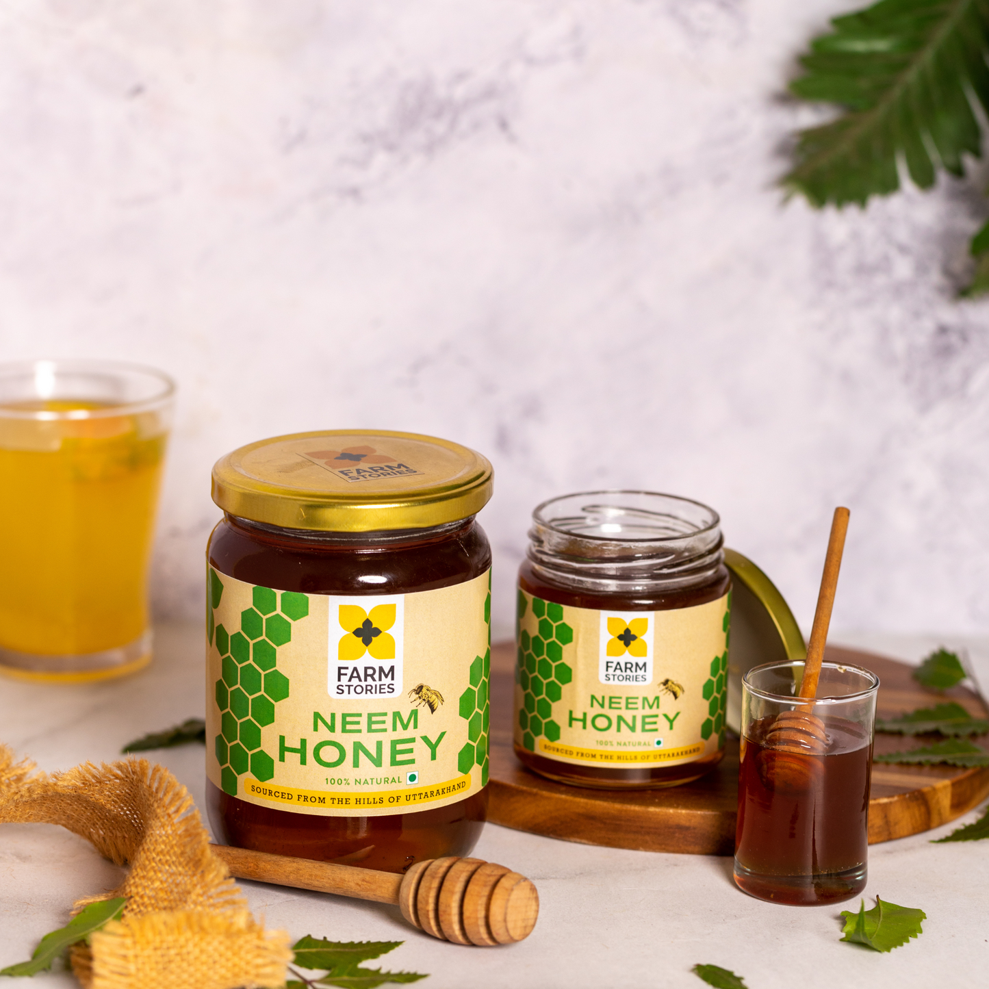 Wellness Pack - Organic Moringa + Organic Turmeric + Neem Honey