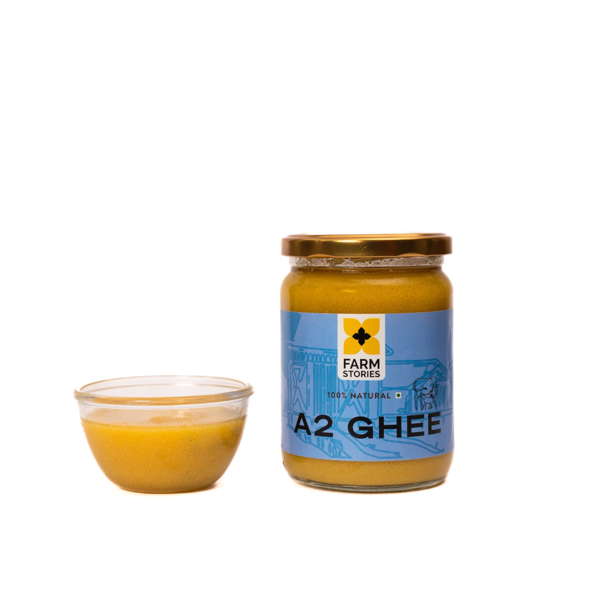A2 ghee & Pure Honey - Combo - 4