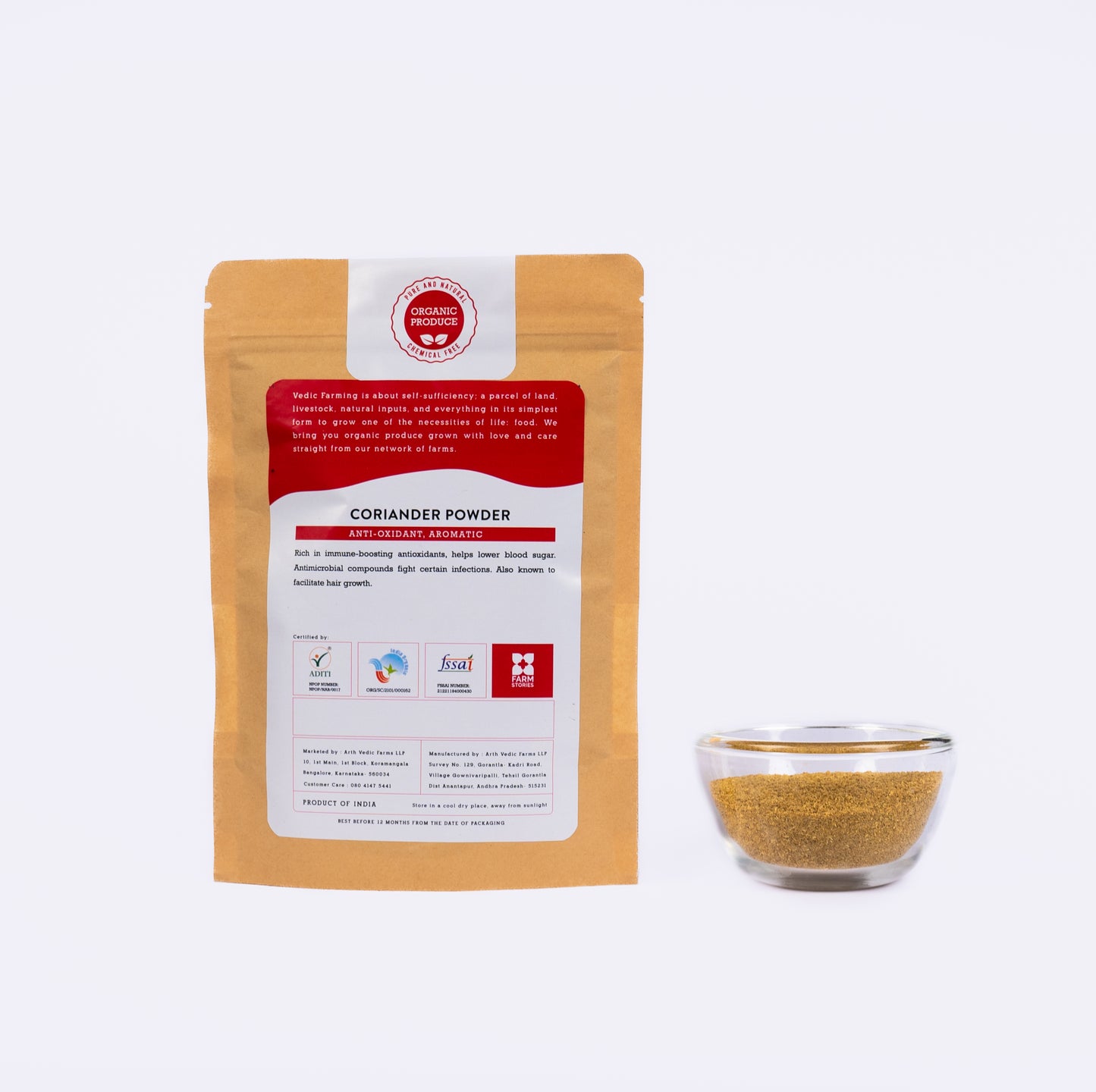 Organic Coriander Powder