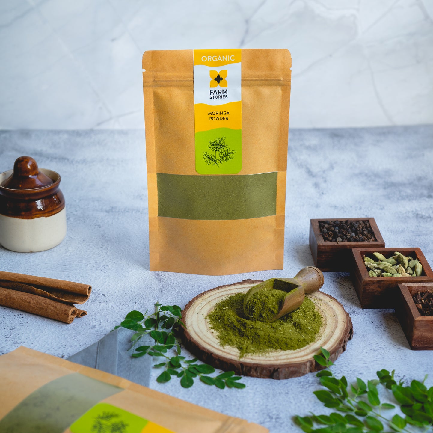 Wellness Pack - Organic Moringa + Organic Turmeric + Neem Honey