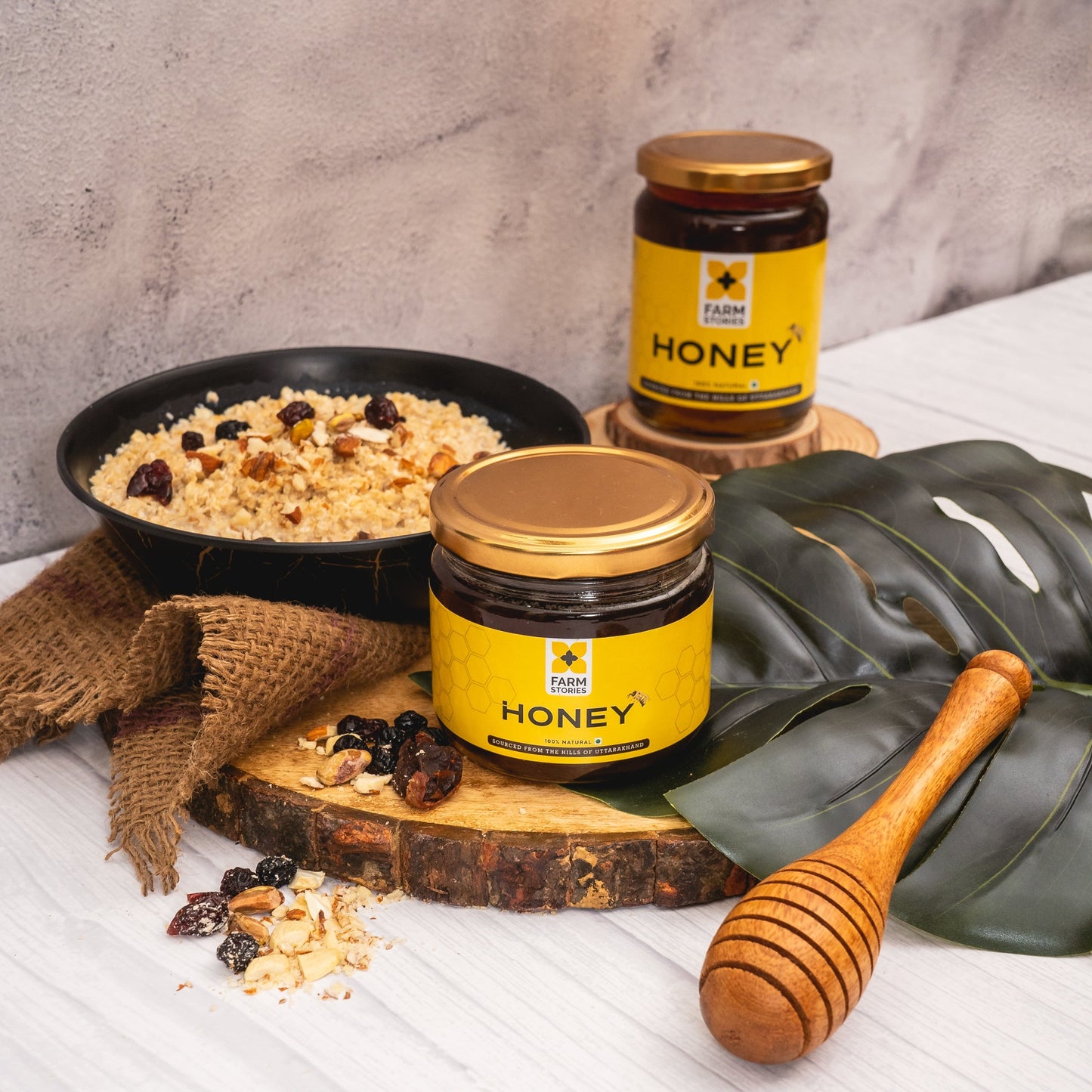 a2 ghee & natural honey combo pack