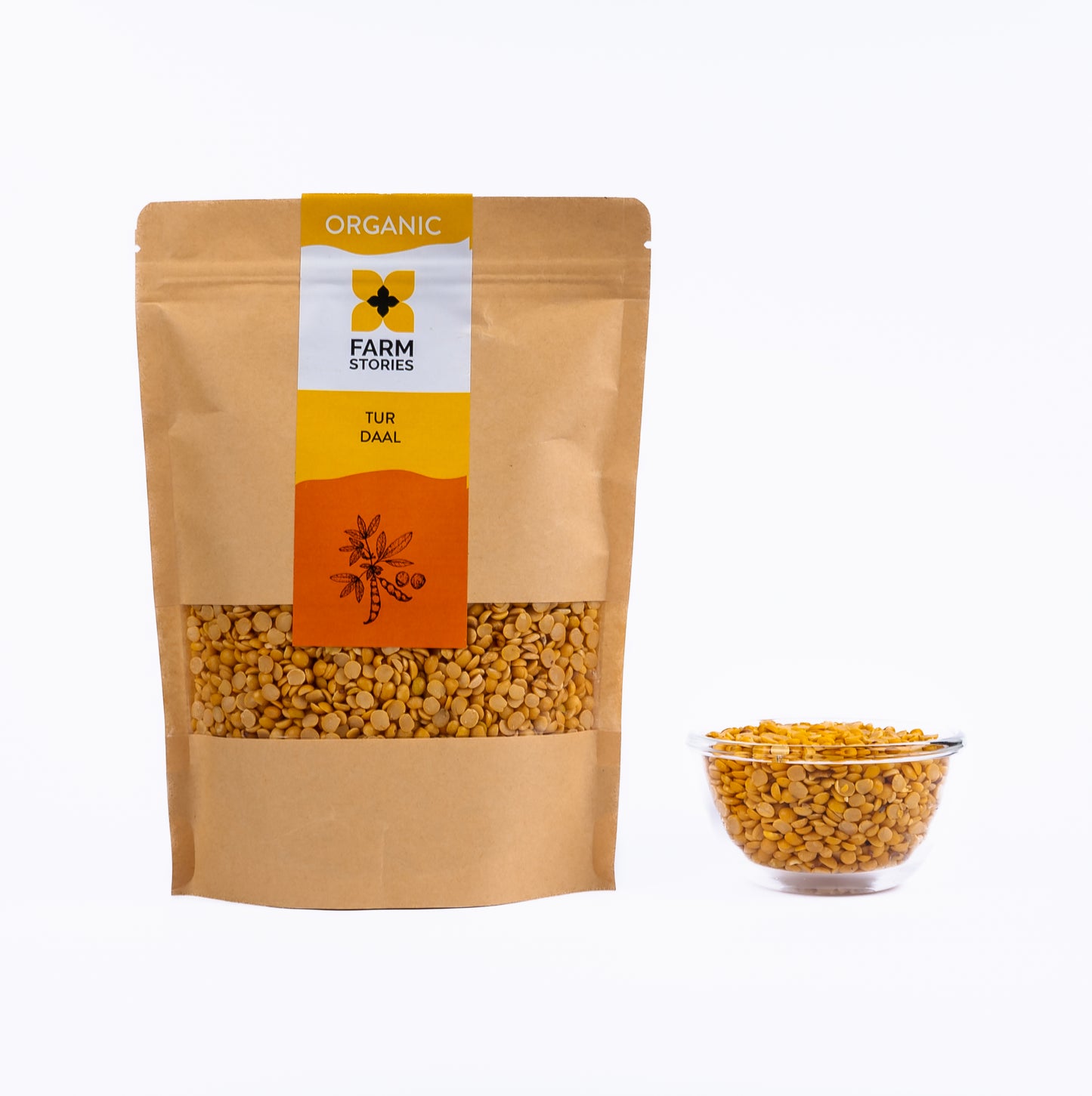 Organic Unpolished Tur Daal