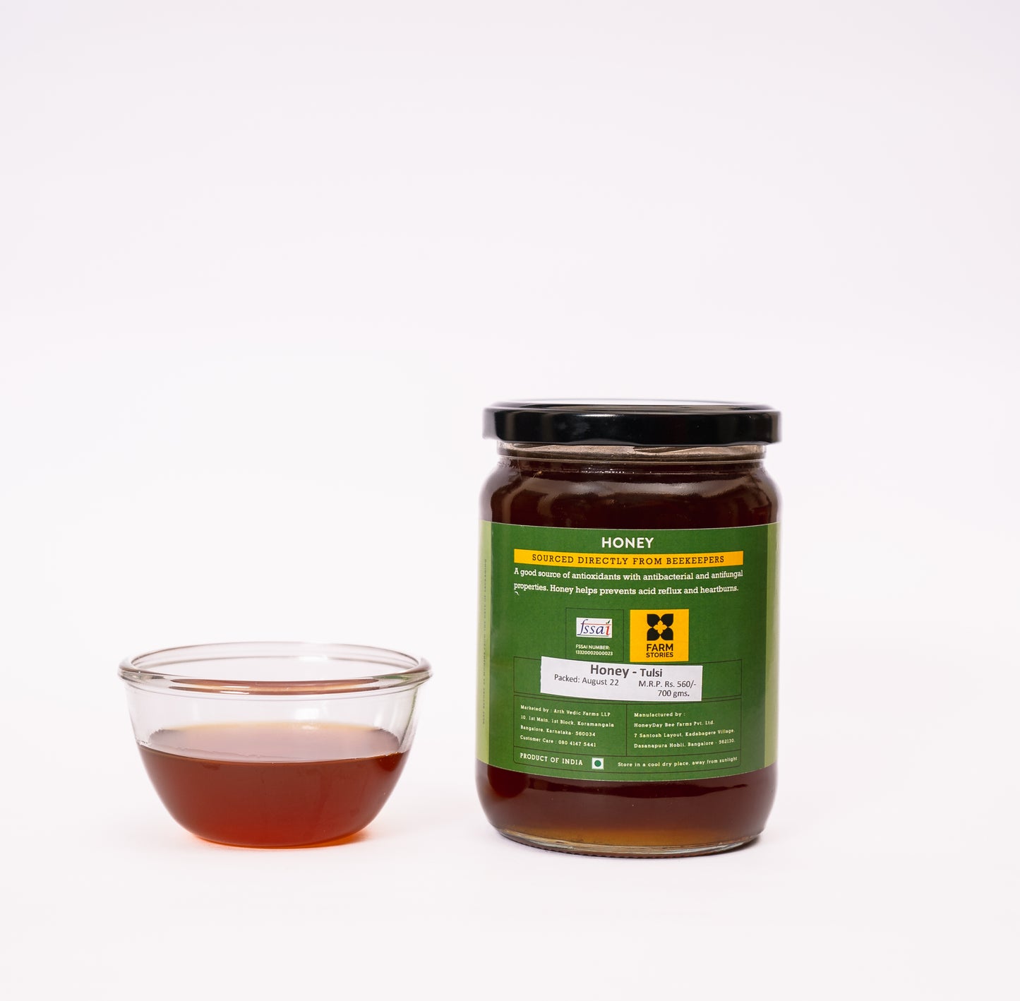 Tulsi Honey (sourced from Tulsi Flowers)