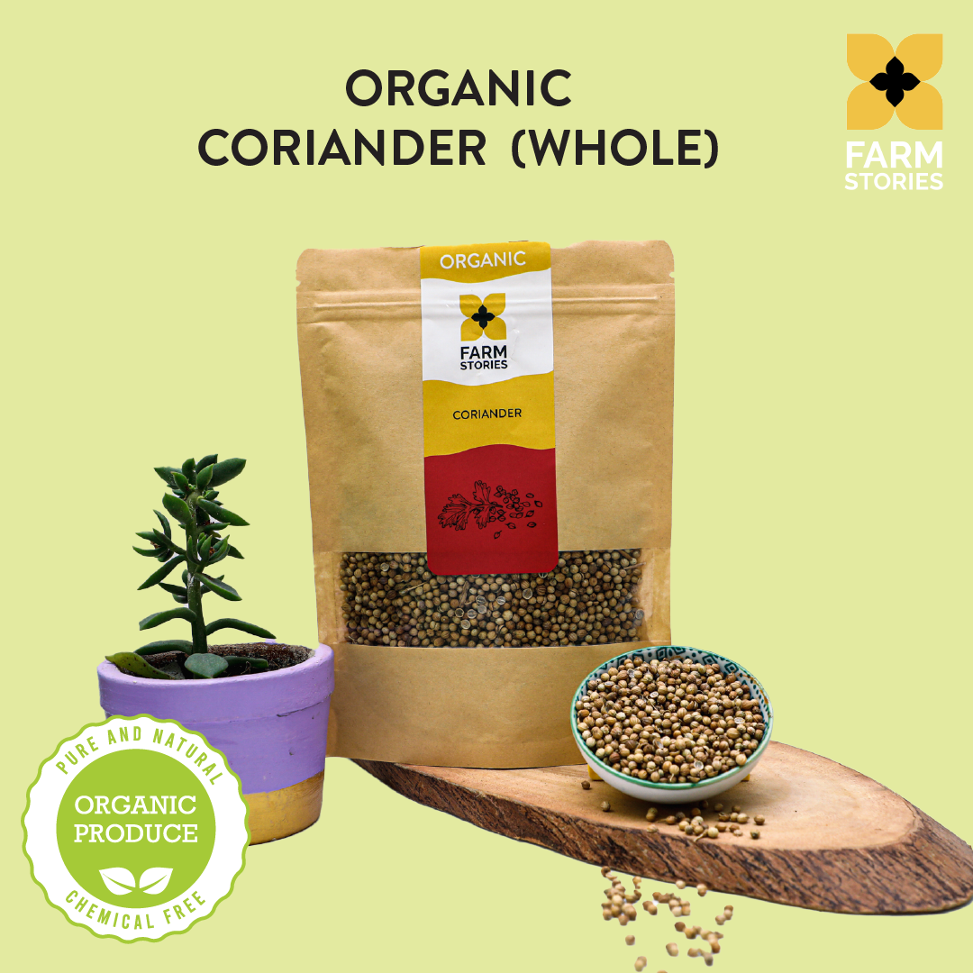 Organic Coriander (Whole)